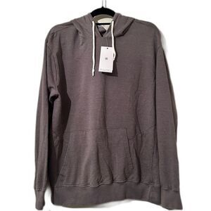NEW Sovereign Code Mens Size Large 40 42 Gray Sweatshirt Hoodie Casual Classic